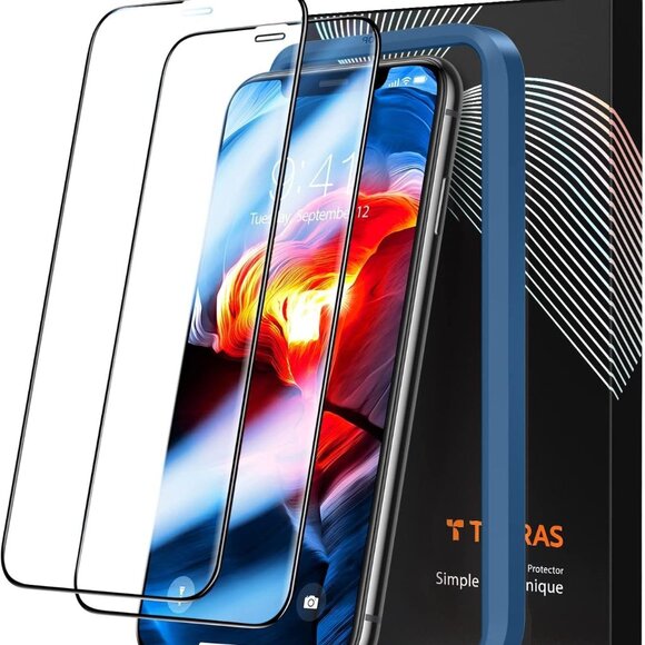 TORRAS iPhone 11 Pro Max Screen Protector Military Grade Protection - Picture 1 of 3